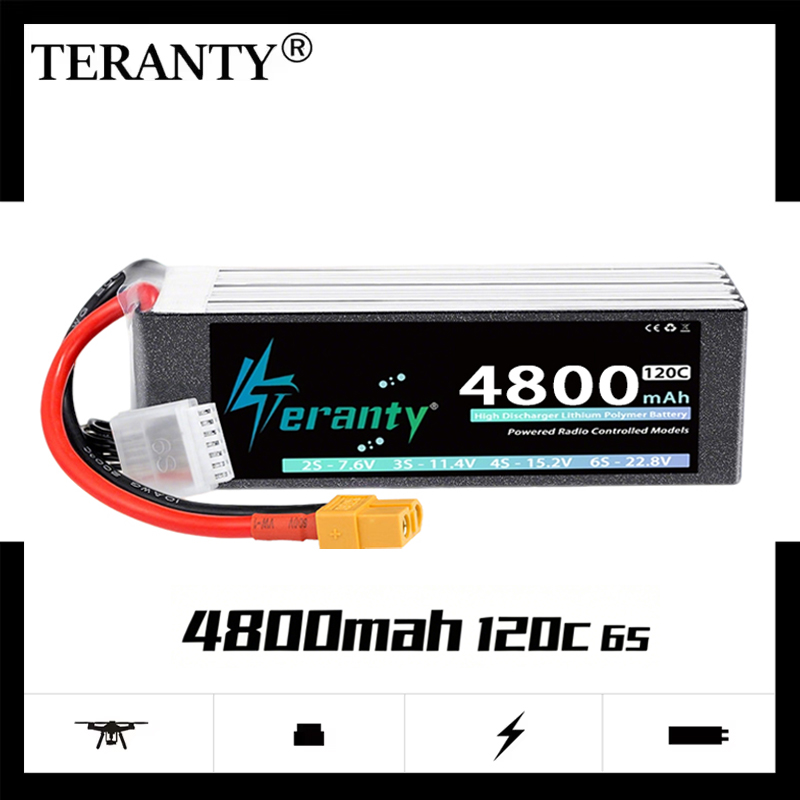 Drone Rc Board - TERANTY 6S 4800mAh Lipo Battery 22.8V