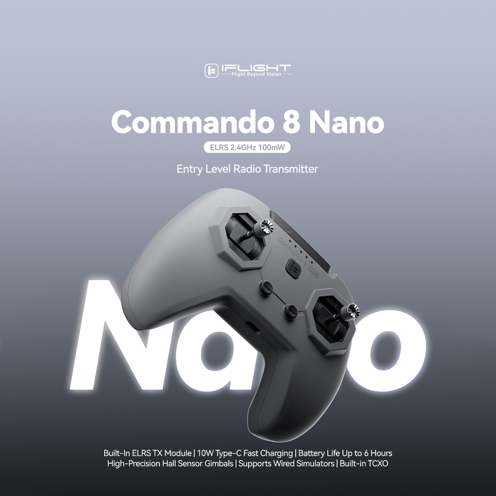 Drone Rc Simulator - iFlight Commando 8 Nano Radio Transmitter