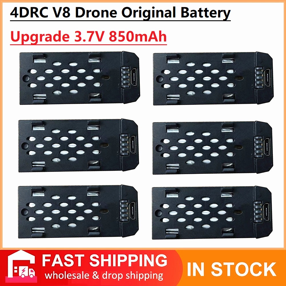Drone Rc Leading - 4DRC V8 Drone Original Battery 3.7V