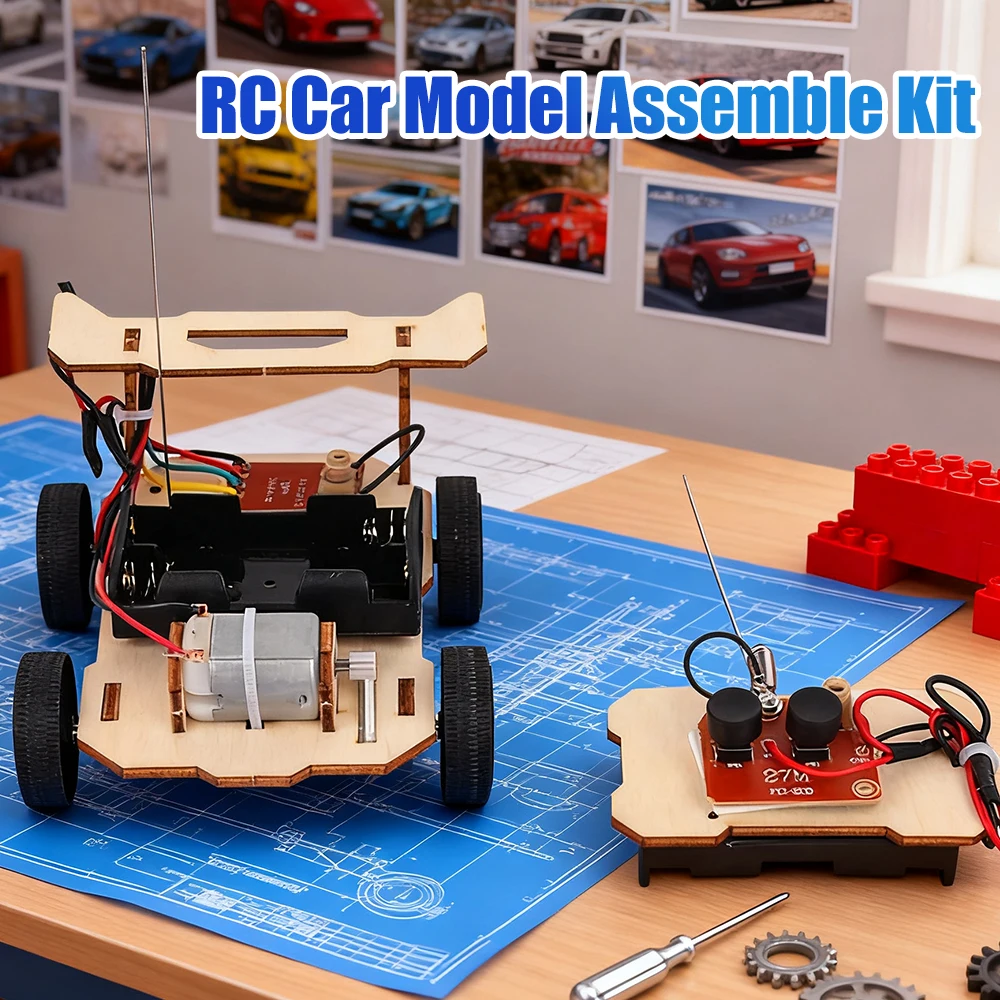 Drone Carrera Rc - DIY RC Car Model Assemble Kit