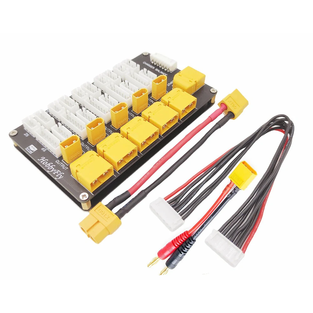 T60 XT30 Lipo Battery Parallel - огляд і ціна Drone Rc Board