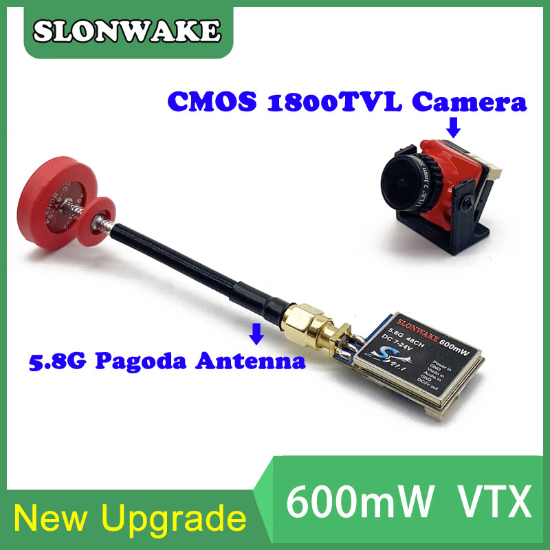 5.8G 48CH 600mW adjustable VTX - огляд і ціна Drone Rc Fpv
