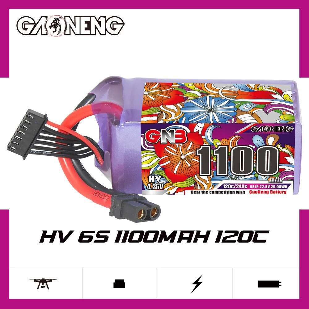 2Pcs GNB 6S Lipo Battery 22.8V - огляд і ціна Drone Rc Board