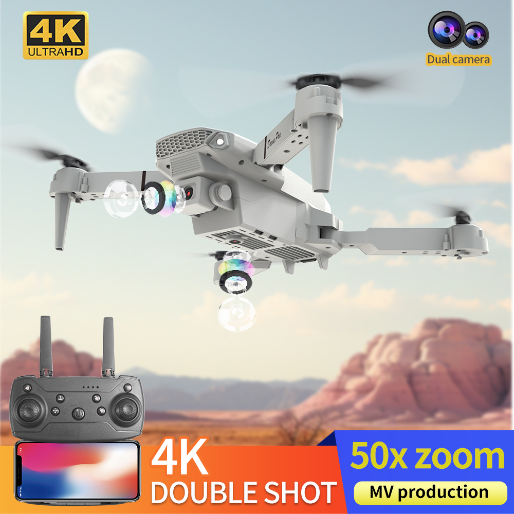 2026 NEW E88 Professional HD 4 - огляд і ціна Drone Rc Harness