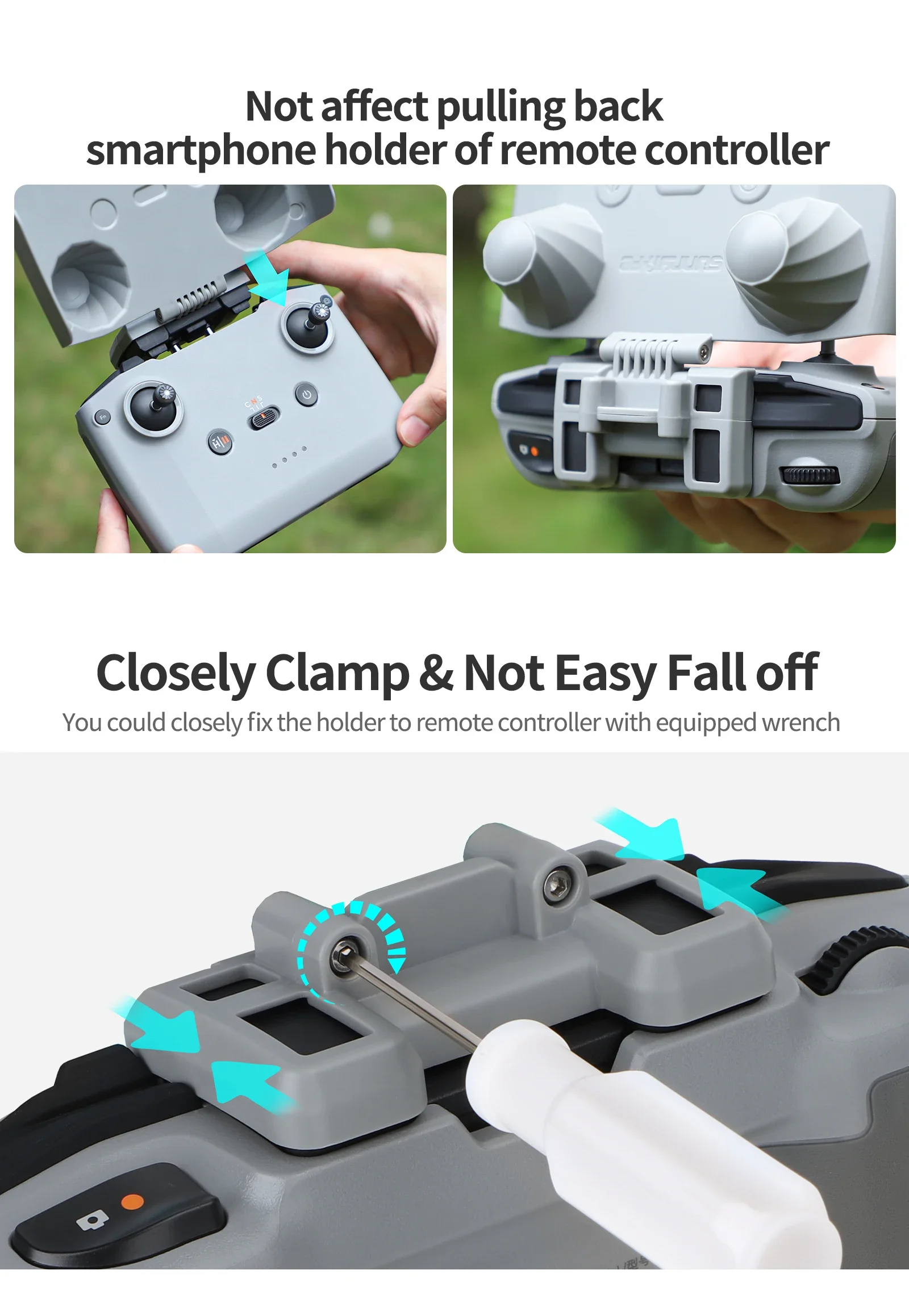 2 in 1 Controller Protector Su - огляд і ціна Drone Dji Rc N3