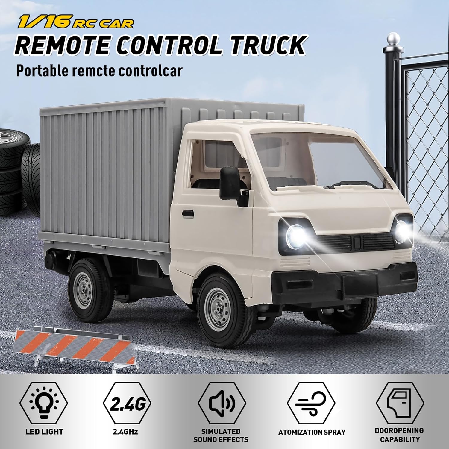 KF21 RC Truck 1:16 2.4GHZ RC C - огляд і ціна Drone Lidi Rc