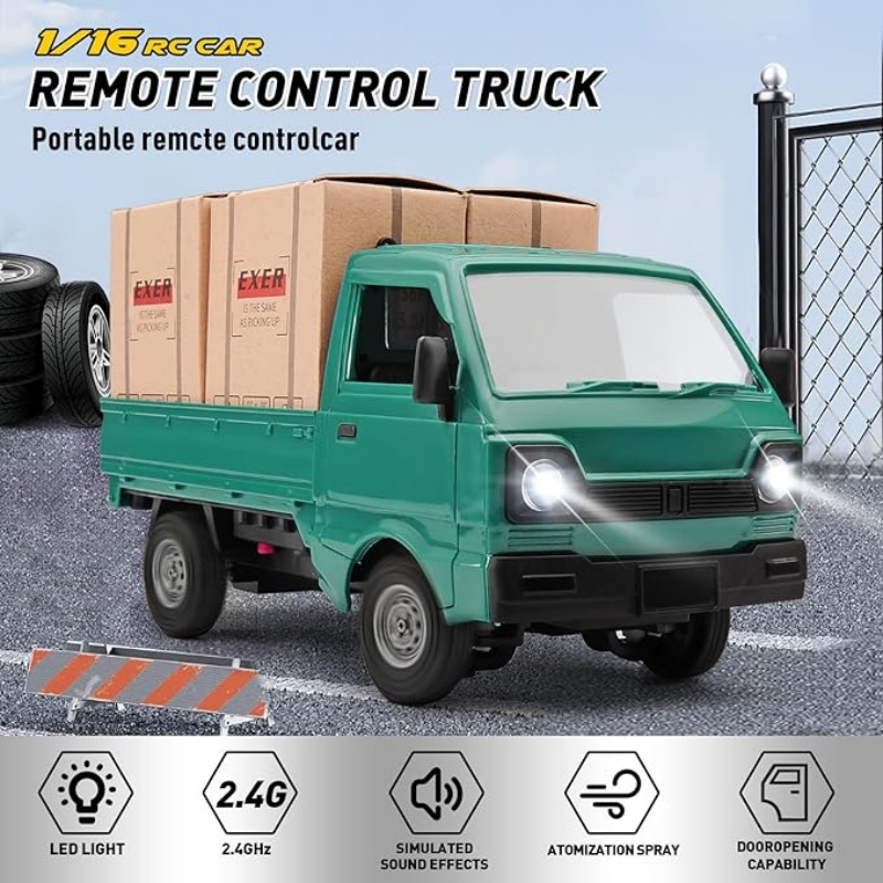KF21 RC Truck 1:16 2.4GHZ RC C - огляд і ціна Drone Lidi Rc