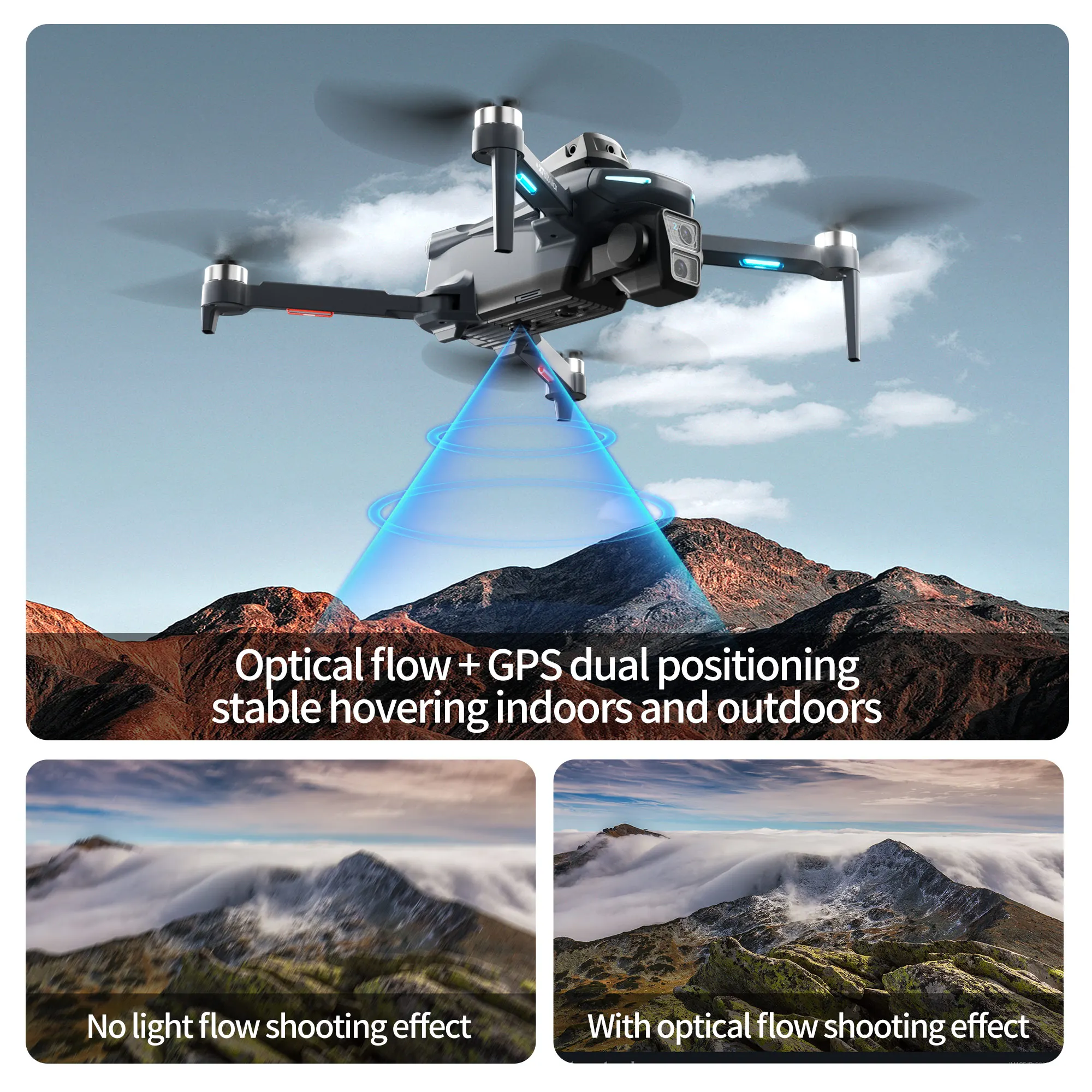Original XT606 Drone Professio - огляд і ціна Drone Gps Rc Tt36