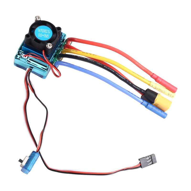 WOWFU-120A Brushless ESC Speed - огляд і ціна Rc Boat Brushless Motor