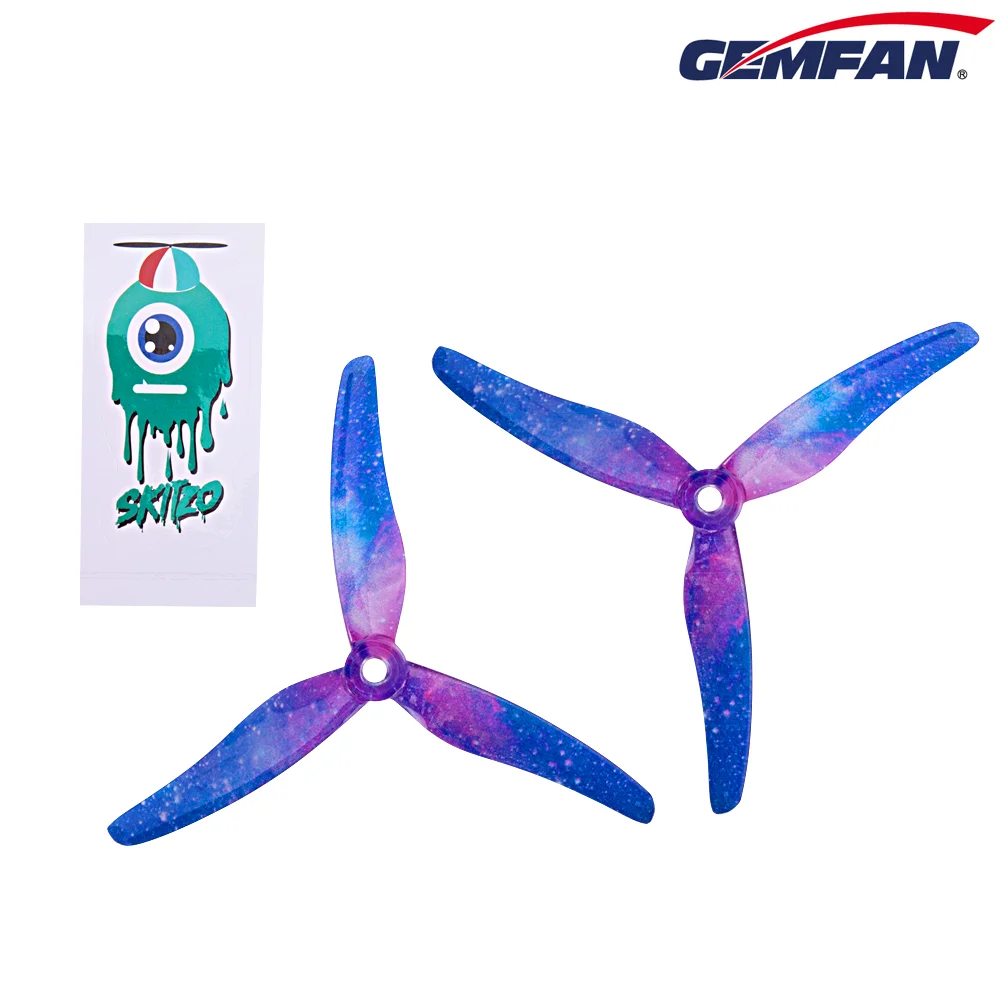 12Pairs Gemfan Hurricane 51433 - огляд і ціна Plane Drone Rc
