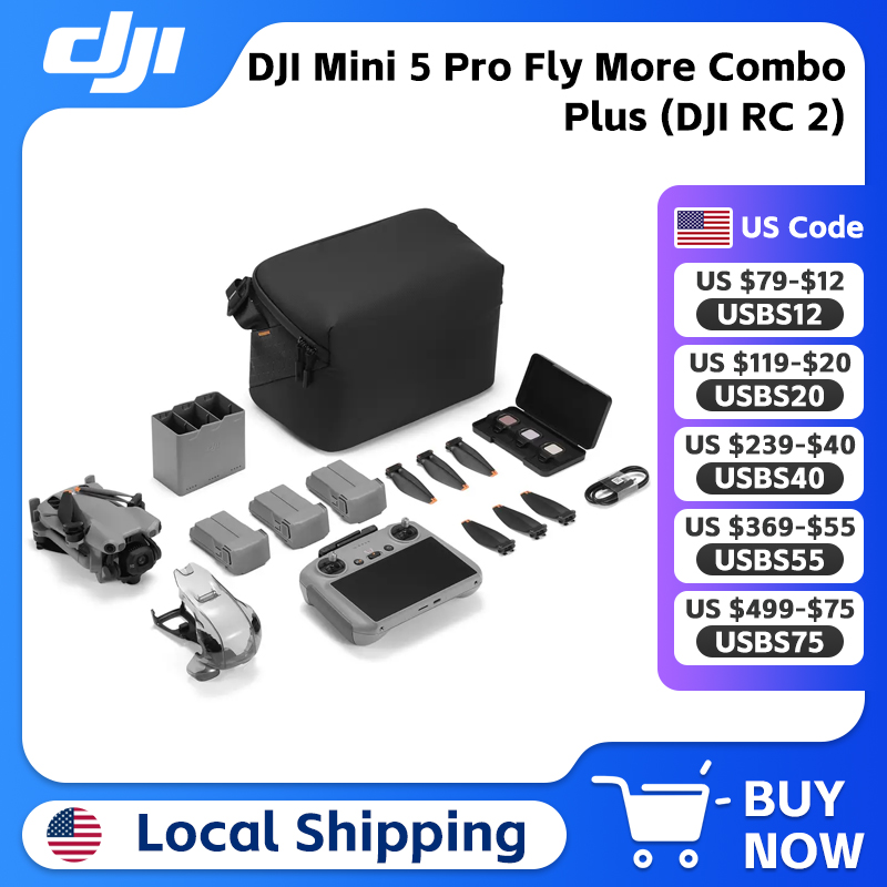 DJI Mini 5 Pro Fly More Combo  - огляд і ціна Drone Dji Rc Plus 2