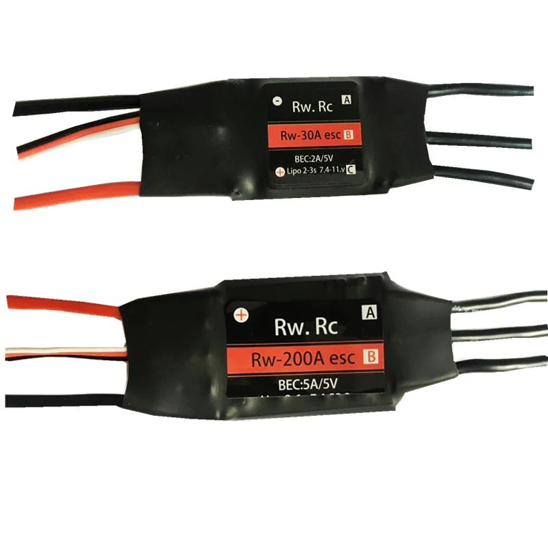 RW.RC 2-6S 30A/50A/70A/125A/20 - огляд і ціна Rc Boat Brushless Motor