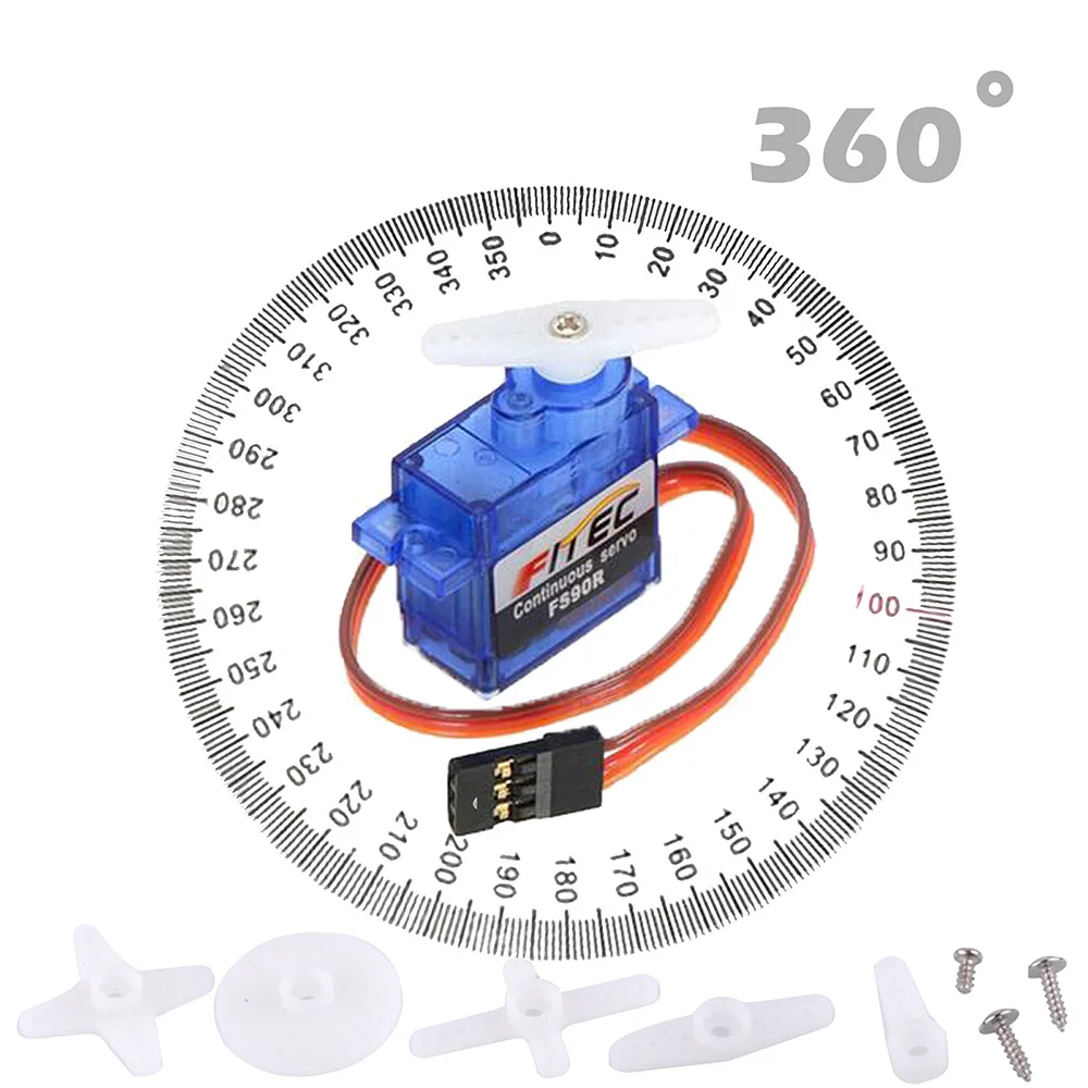 Feetech Mini FS90R Micro Servo - огляд і ціна Drone Rc Aircraft