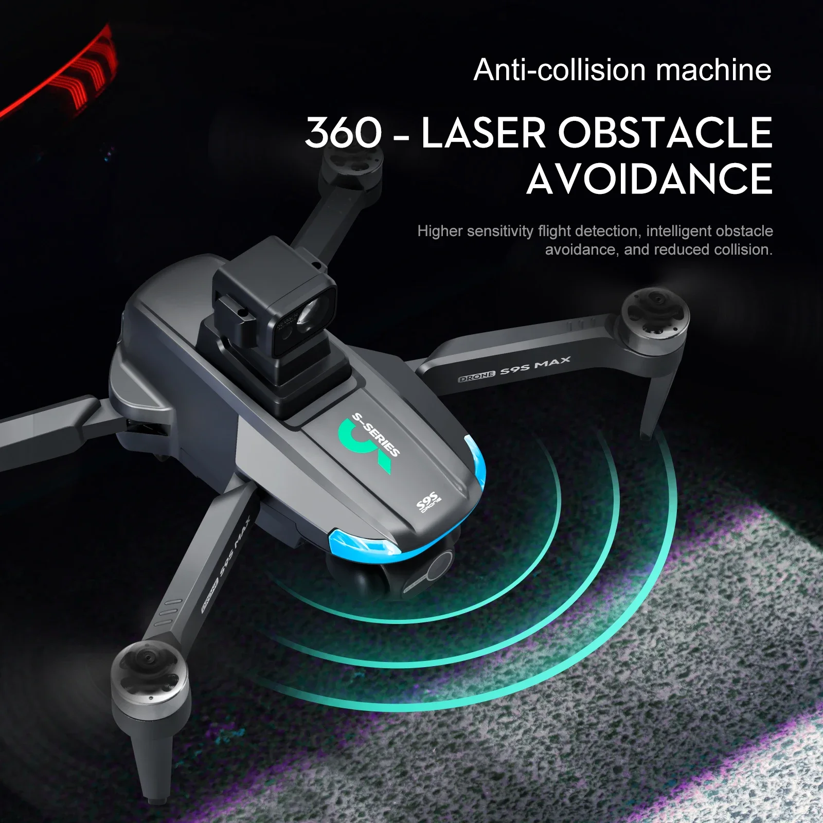 NEW S9S MAX MINI Drone 4K 2-Ax - огляд і ціна Drone Rc Harness