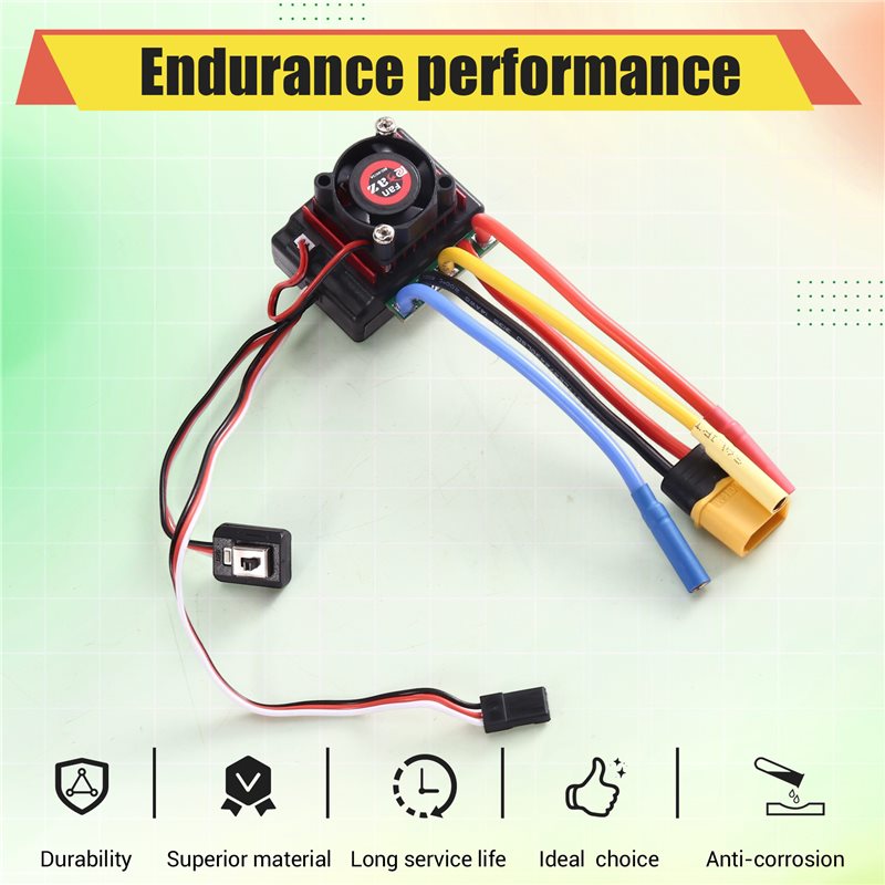 AINY-60A Brushless ESC Speed C - огляд і ціна Rc Boat Brushless Motor
