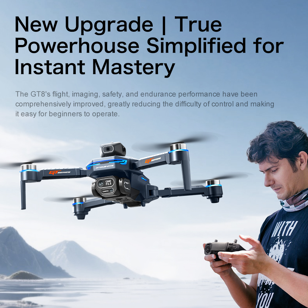 Original GT8 Drone 8K Professi - огляд і ціна Drone Gps Rc Tt36
