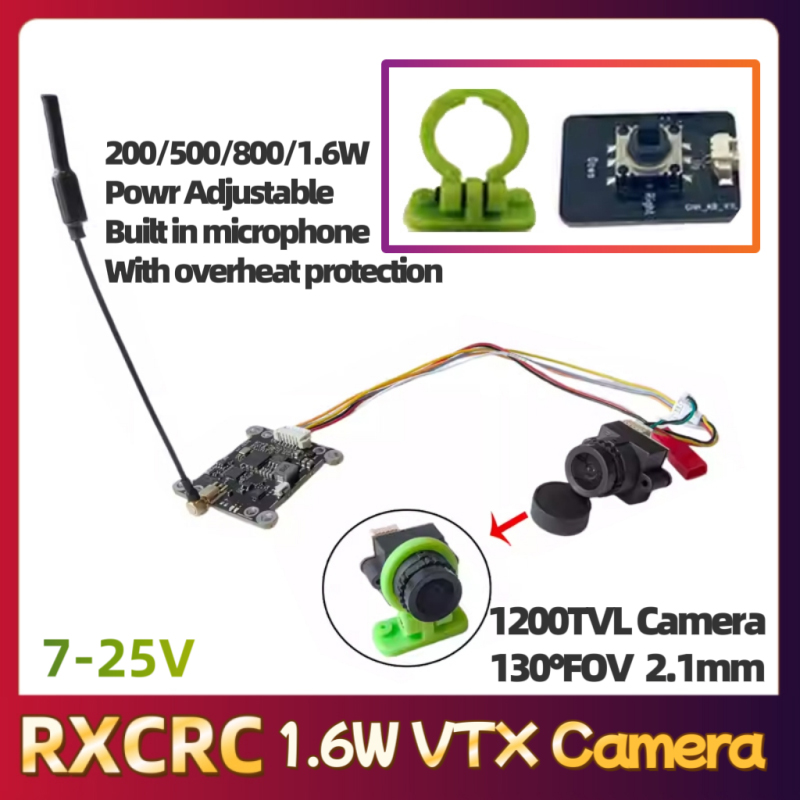 RXCRC 5.8G Module 48CH 1.6W VT - огляд і ціна Drone Rc Fpv