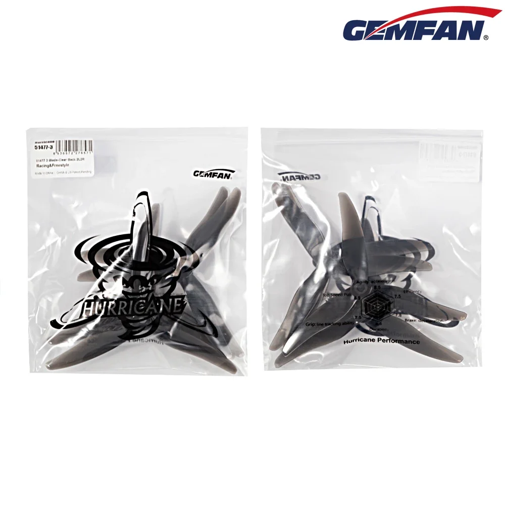 10Pairs (10CW + 10CCW) Gemfan  - огляд і ціна Drone Rc Aircraft