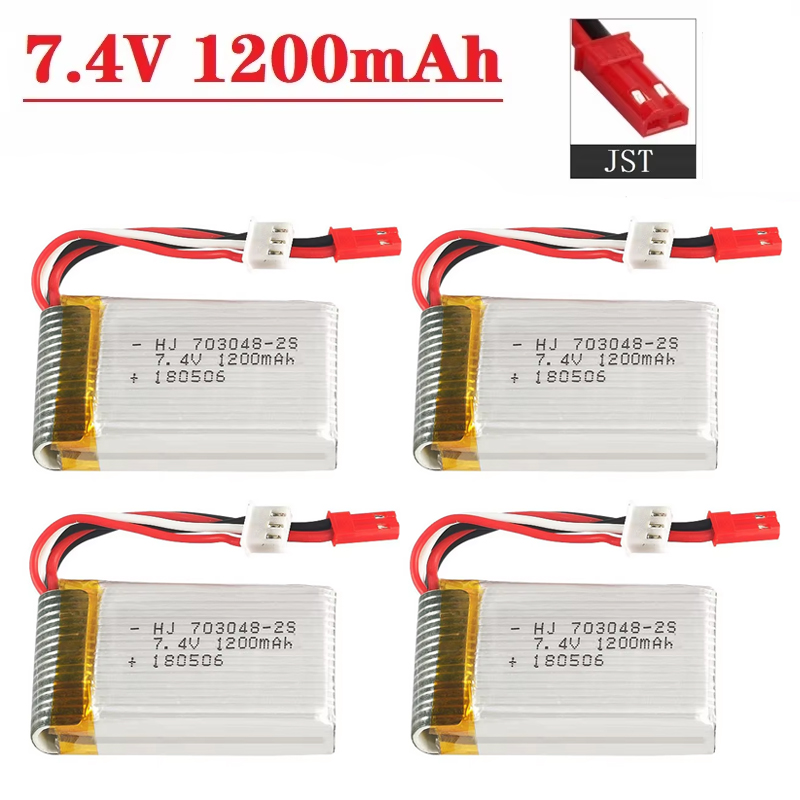 Lipo Battery 2S 7.4V 1200mAh 7 - огляд і ціна Drone Rc Board