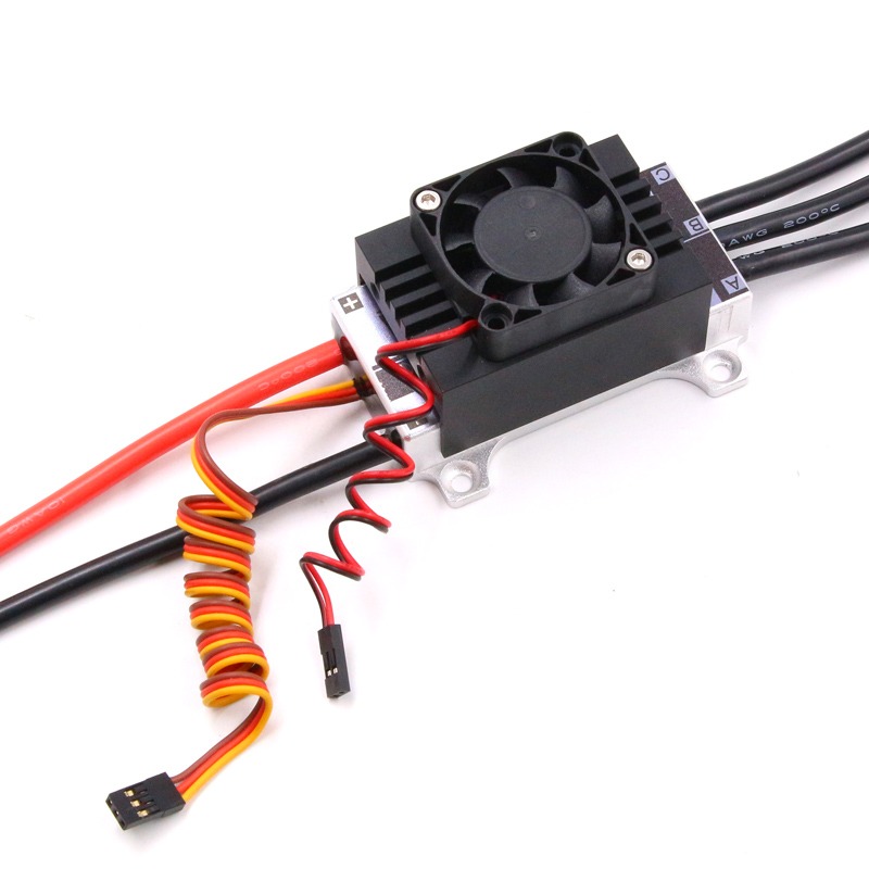FATJAY 100A ESC 6S 24V Brushle - огляд і ціна Rc Boat Brushless Motor