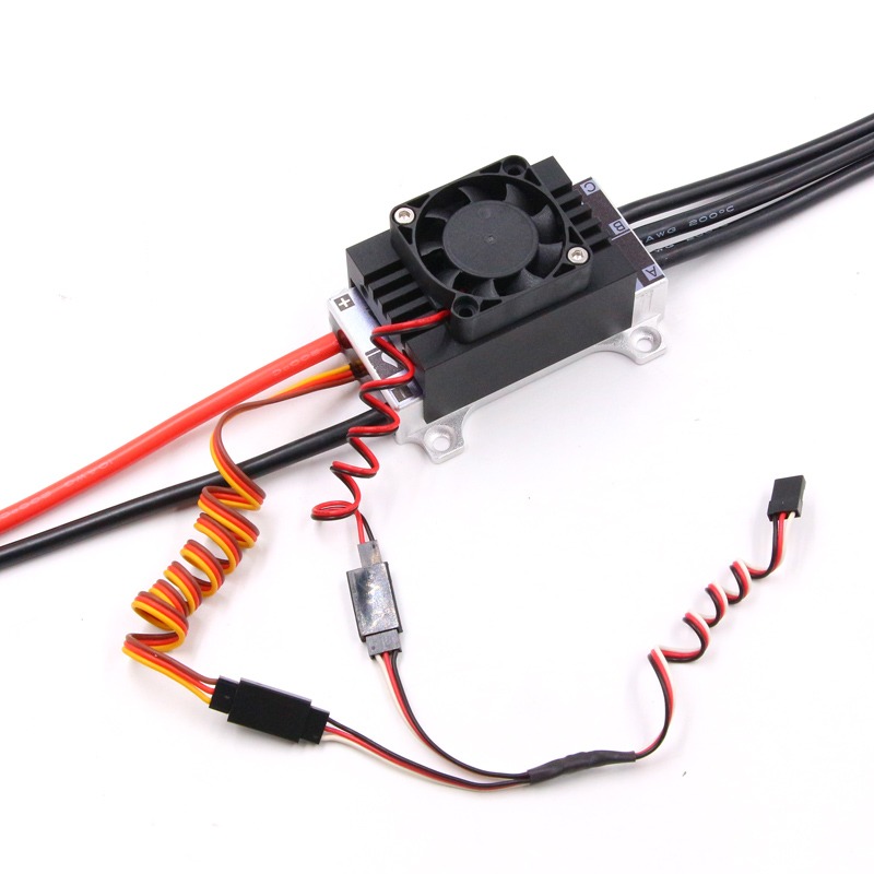 FATJAY 100A ESC 6S 24V Brushle - огляд і ціна Rc Boat Brushless Motor