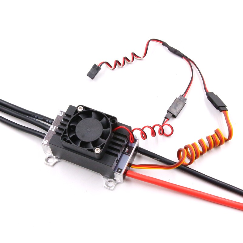 FATJAY 100A ESC 6S 24V Brushle - огляд і ціна Rc Boat Brushless Motor