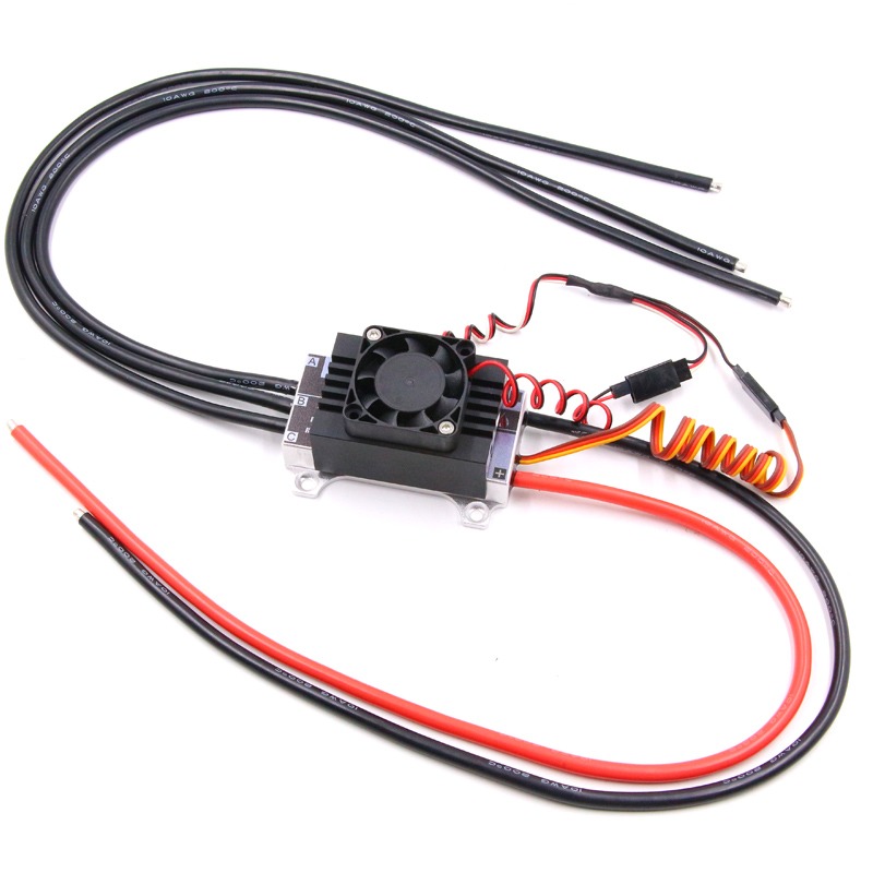 FATJAY 100A ESC 6S 24V Brushle - огляд і ціна Rc Boat Brushless Motor