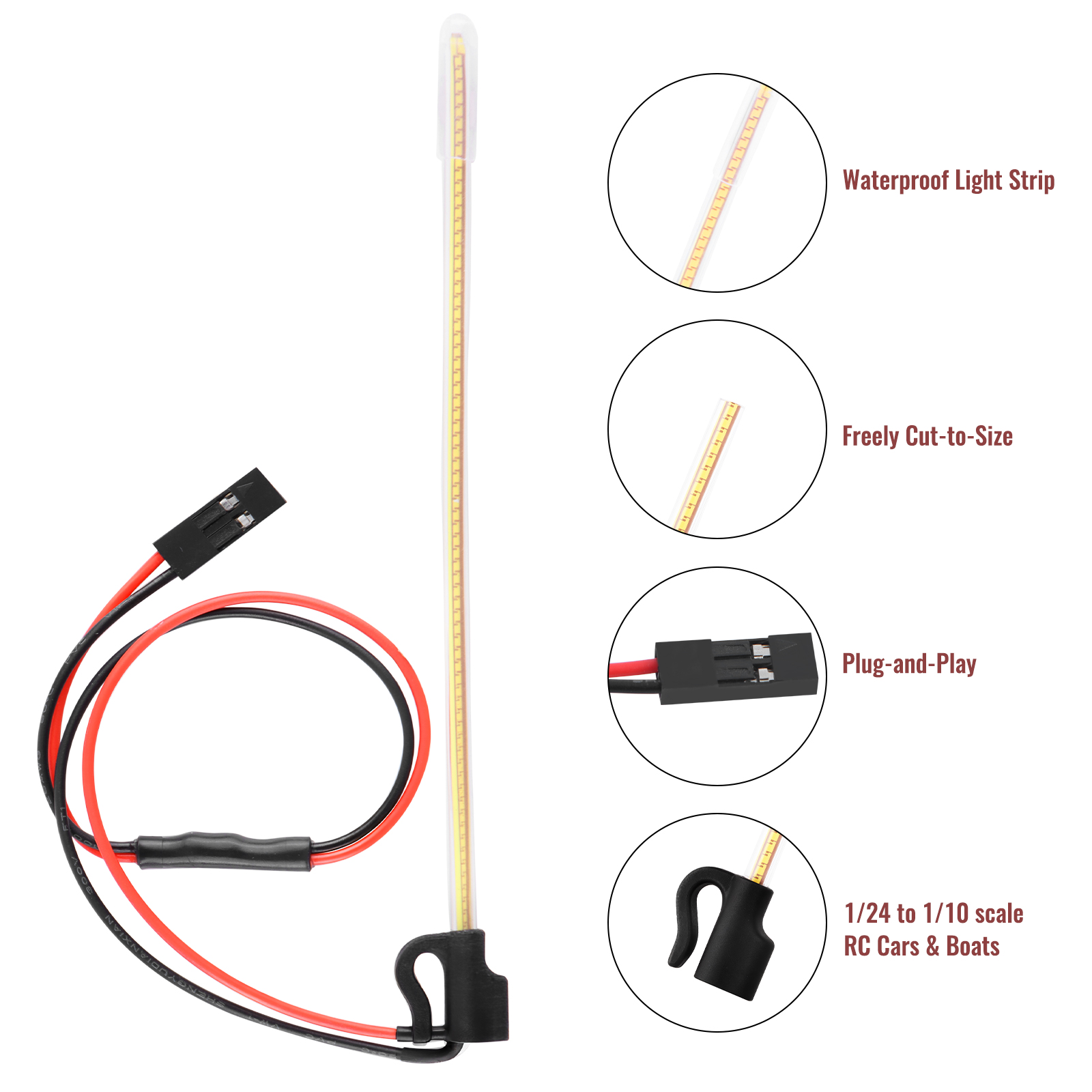 ModRax 2PCS LED RC Antenna Lig - огляд і ціна Drone Lidi Rc