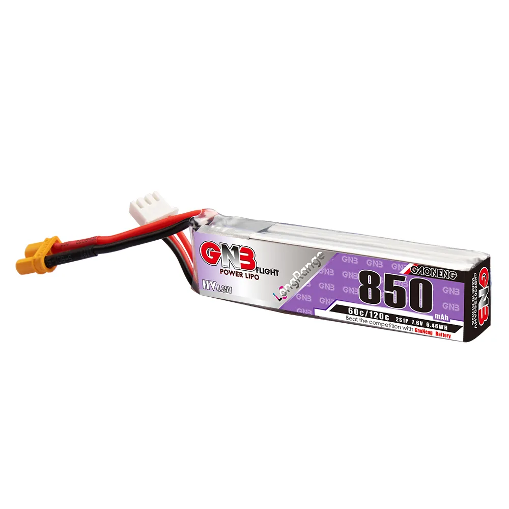 GAONENG GNB LiPo Battery 850mA - огляд і ціна Drone Carrera Rc
