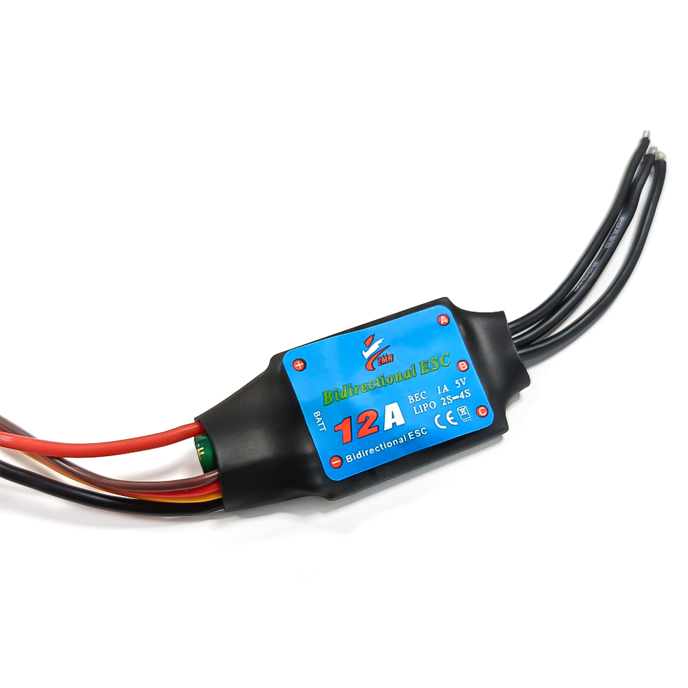 ZMR 12A-80A Bidirectional Brus - огляд і ціна Rc Boat Brushless Motor