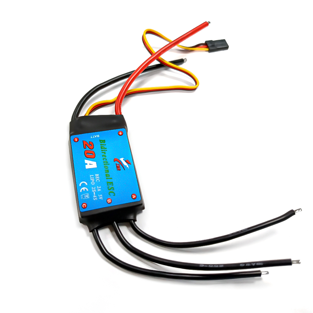 ZMR 12A-80A Bidirectional Brus - огляд і ціна Rc Boat Brushless Motor