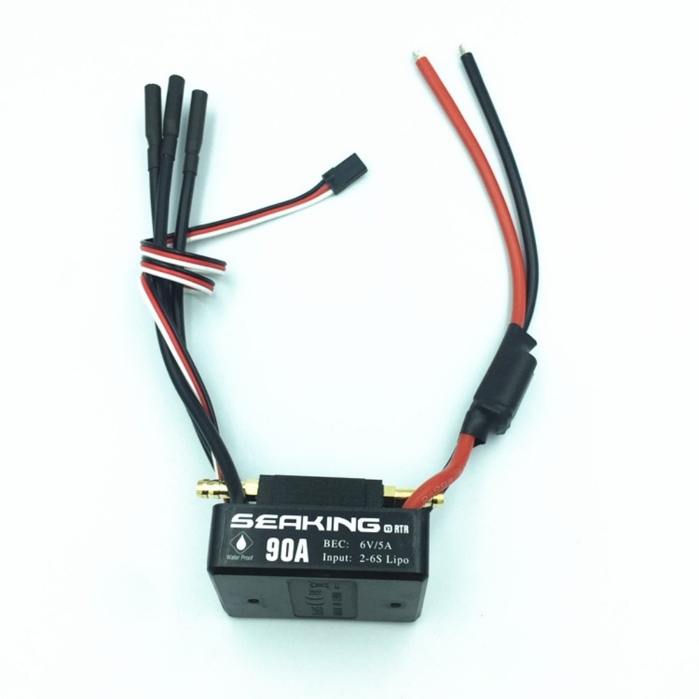 FATJAY Hobbywing Seaking-90A-V - огляд і ціна Rc Boat Brushless Motor