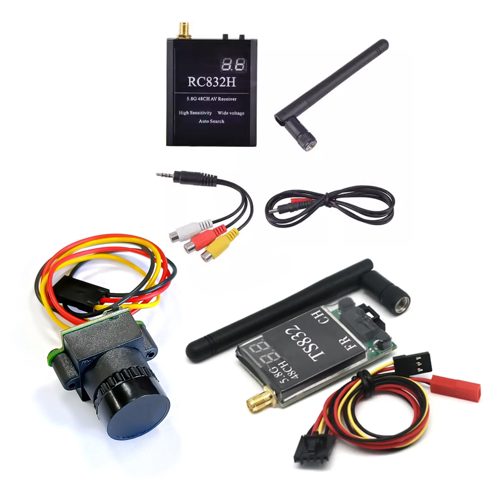 TS832 Receiver +RC832 +1000TVL - огляд і ціна Drone Rc Harness