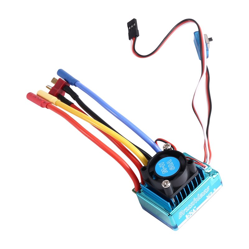MACH-60A Brushless ESC Speed C - огляд і ціна Rc Boat Brushless Motor