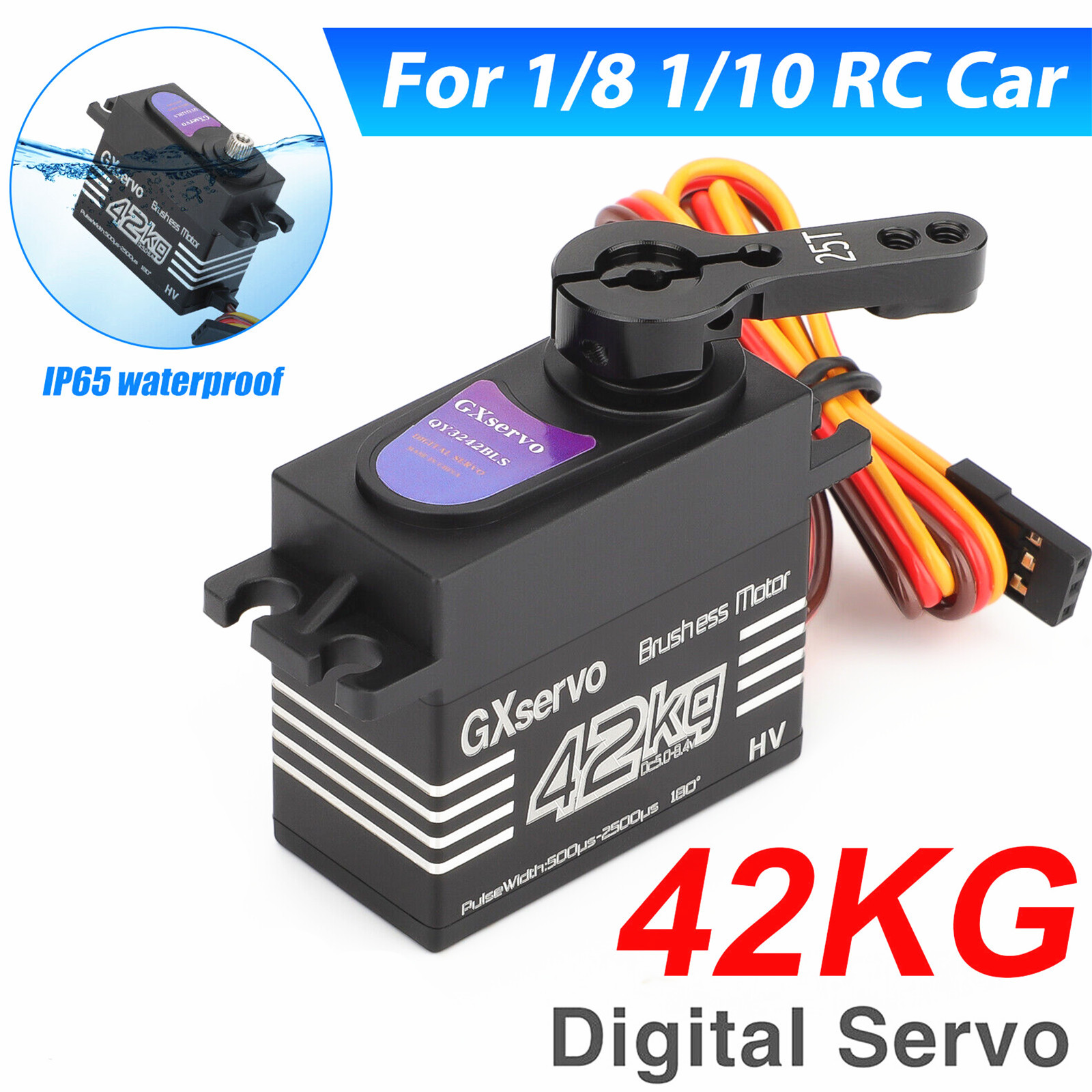 Brushless Motor 180° Metal Gea - огляд і ціна Rc Boat Brushless Motor