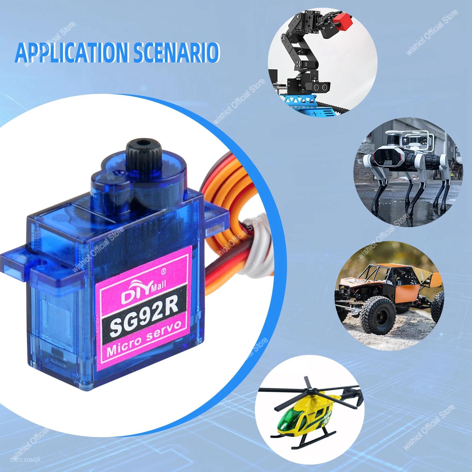 SG92R Micro Servo Motor 4.8-6V - огляд і ціна Drone Rc Leading