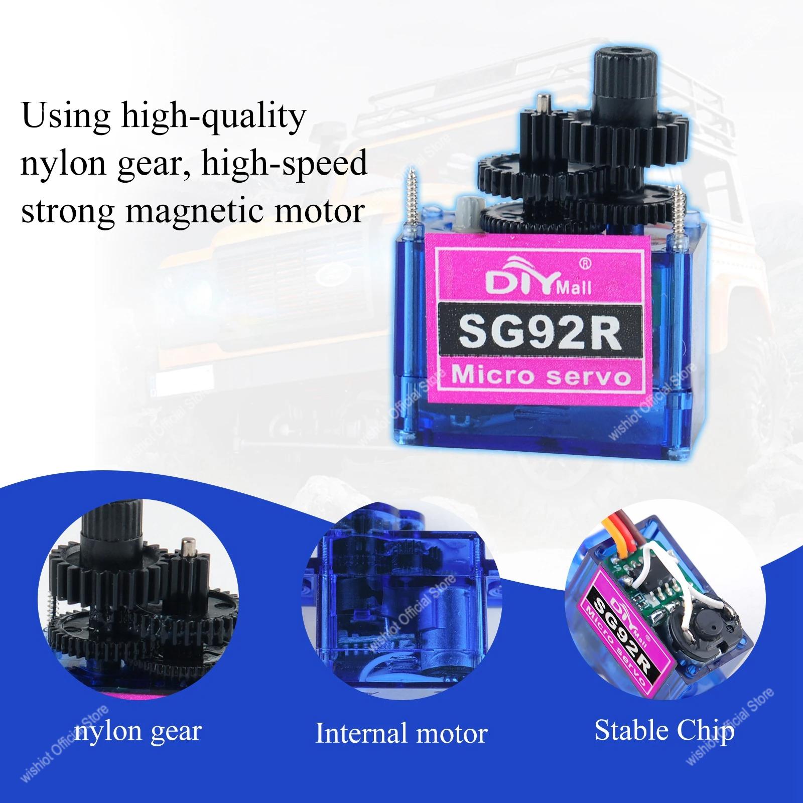SG92R Micro Servo Motor 4.8-6V - огляд і ціна Drone Rc Leading