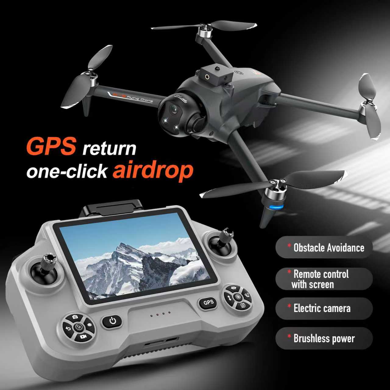 YL059 FPV GPS Quadcopter Drone - огляд і ціна Drone Gps Rc Tt36