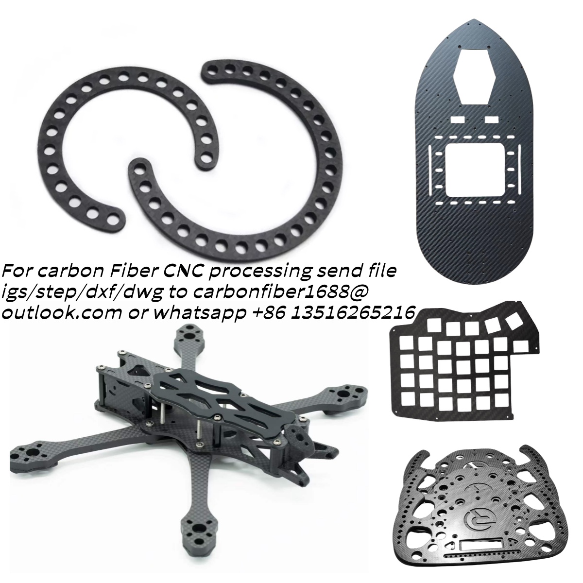 Customized Carbon Fiber Sheet  - огляд і ціна Drone Rc Board