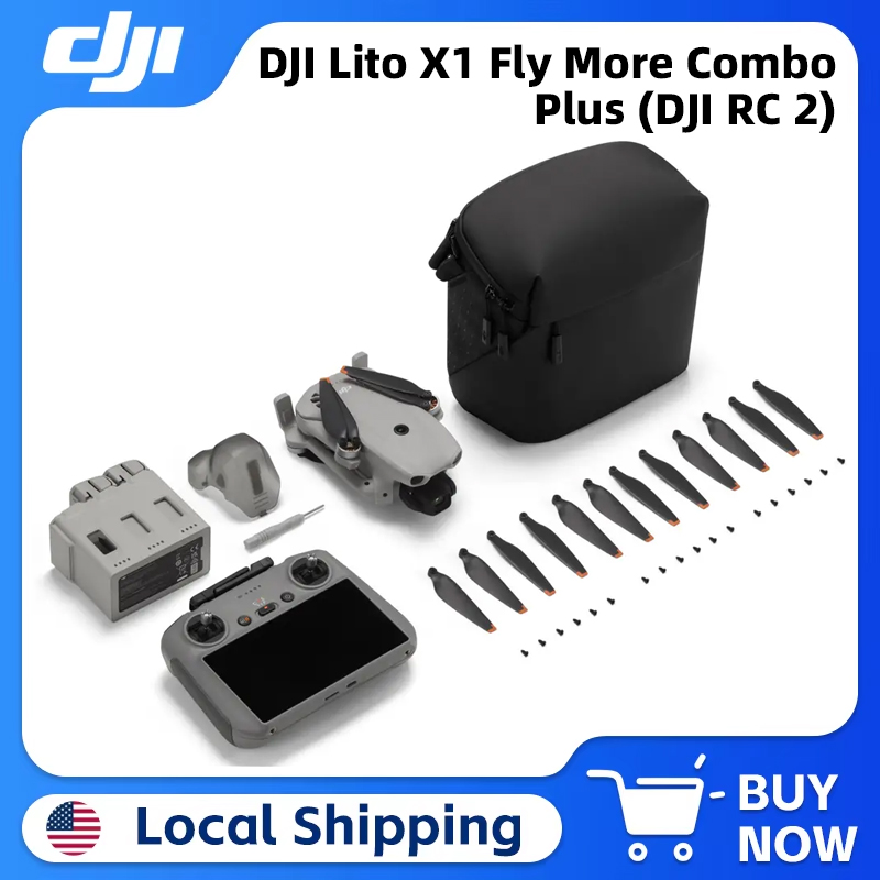 DJI Lito X1 Fly More Combo Plu - огляд і ціна Drone Dji Rc Plus 2