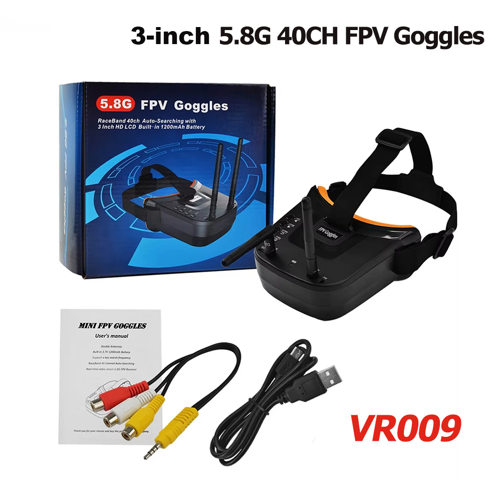 VR009 FPV Video Goggles 3Inch  - огляд і ціна Nano Quad Fpv
